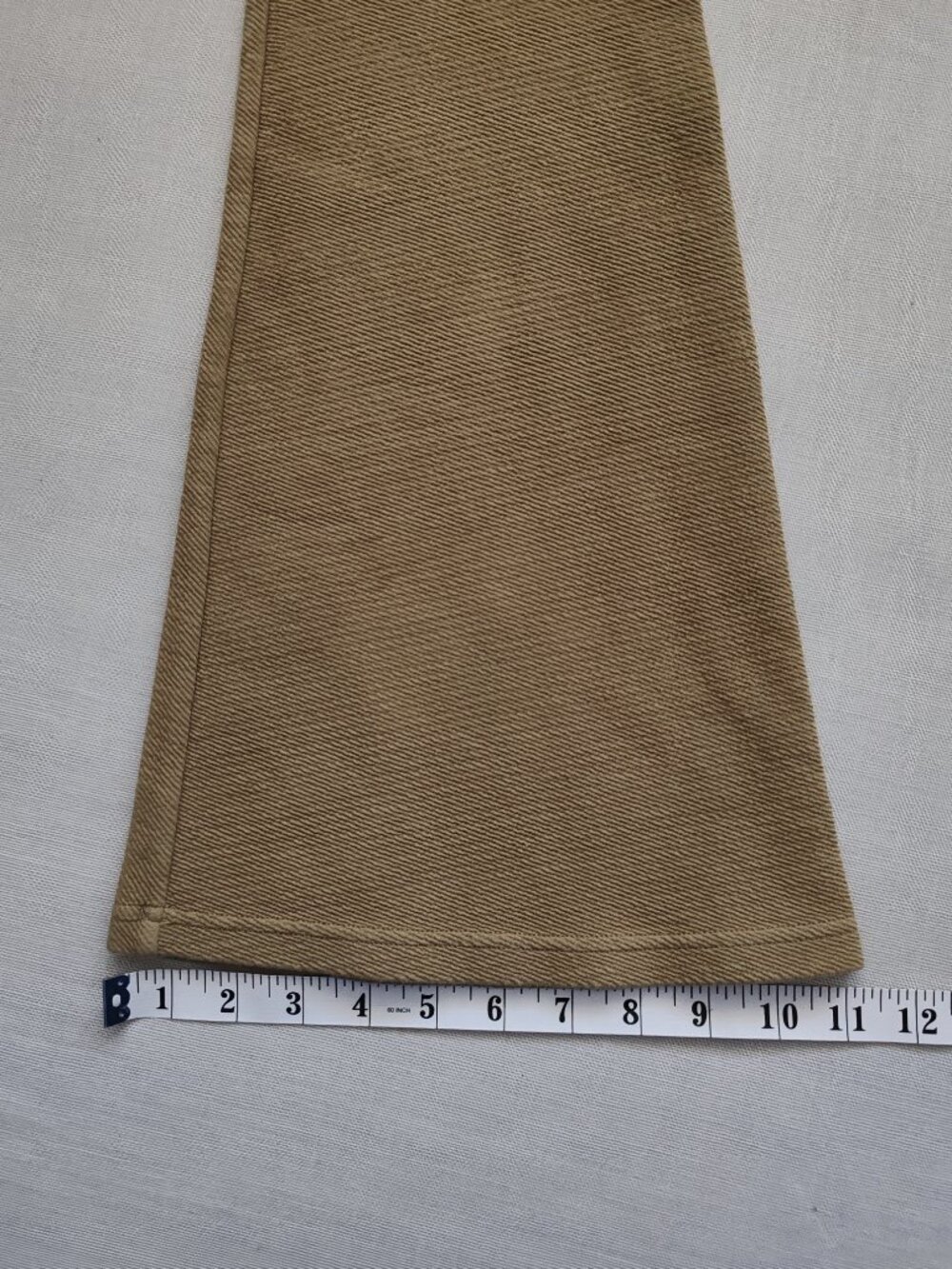 OFFLINE by Aerie Hi-Rise Flare Leggings Ribbed Textured Tan Brown Size M NWT - Picture 6 of 14